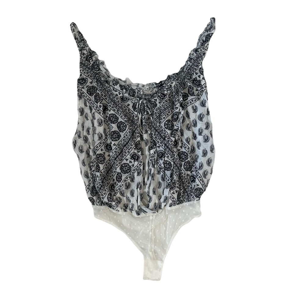 Free People Stay On the Line Body Suit